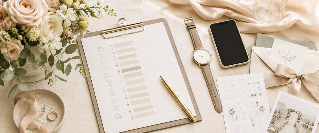 What to Prepare for Your Wedding-Day Timeline